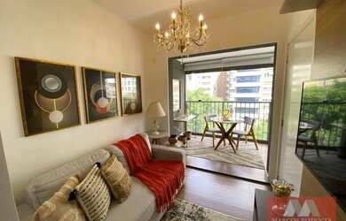 Imagem 2: Apartamento com 1 dormitório para alugar, 33 m² por R$ 4.200,00/mês...