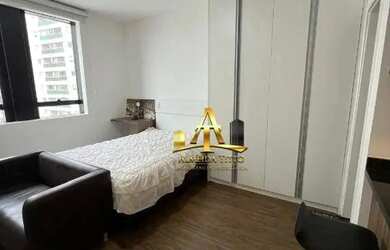 Imagem 4: Excelente Studio para locação mobiliado no Condomínio Selenita - Bairro...