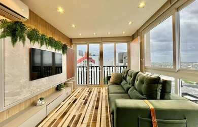 Imagem: O apartamento possui 3 Dormitórios, 3 Banheiros, 2 Vagas na