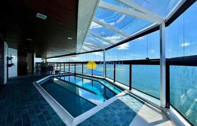 Imagem 4: Apartamento frente mar com varanda gourmet Astúrias Guarujá