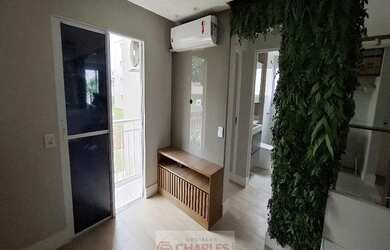 Imagem: O apartamento possui 2 Dormitórios, 1 Banheiro, 1 Vaga na garagem