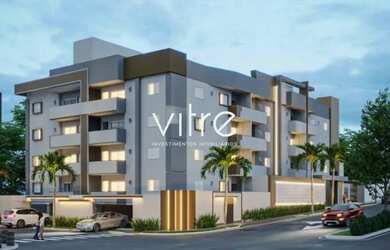 Imagem: O apartamento possui 2 Dormitórios, 2 Banheiros, 1 Vaga na