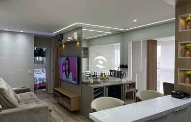 Imagem: O apartamento possui 2 Dormitórios, 1 Banheiro, 2 Vagas na