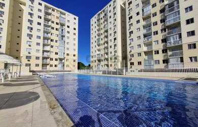 Imagem: O apartamento possui 2 Dormitórios, 2 Banheiros, 1 Vaga na