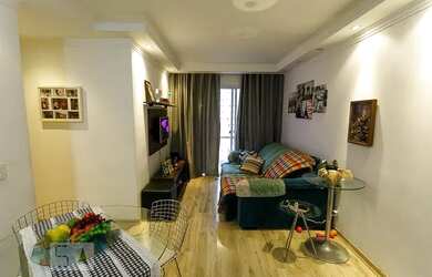 Imagem: O apartamento possui 2 Dormitórios, 2 Banheiros, 2 Vagas na