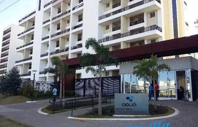 Imagem: O apartamento possui 1 Dormitório, 1 Banheiro, 1 Vaga na garagem