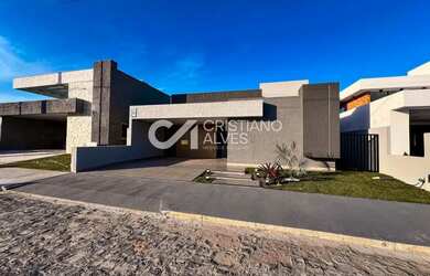 Imagem: A casa em condomínio possui 3 Dormitórios, 3 Banheiros, 4