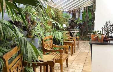 Imagem 12: Casa estilo descolada, pé direito duplo, dando o charme aos ambientes