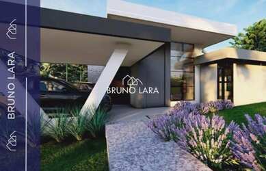 Imagem: A casa em condomínio possui 4 Dormitórios, 1 Banheiro, 4 Vagas