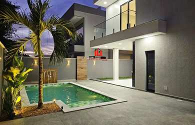 Imagem 6: Casa Duplex no Reserva do Parque 4 Qts 3 suíte s 1 master Piscina com...