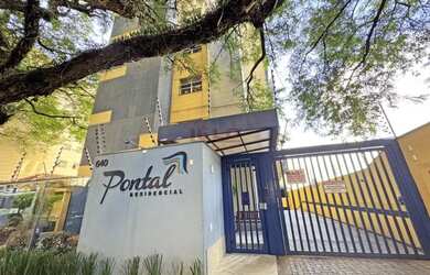 Imagem: O apartamento possui 1 Dormitório, 1 Banheiro, 1 Vaga na garagem