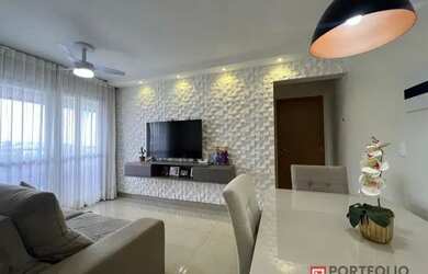 Imagem: O apartamento possui 3 Dormitórios, 2 Banheiros, 2 Vagas na