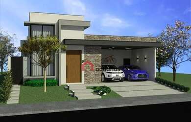 Imagem: A casa em condomínio possui 3 Dormitórios, 4 Banheiros, 150m²