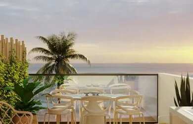 Imagem: O apartamento possui 1 Dormitório, 1 Banheiro, 1 Vaga na garagem