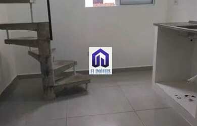 Imagem: O studio possui 1 Dormitório, 1 Banheiro, 1 Vaga na garagem