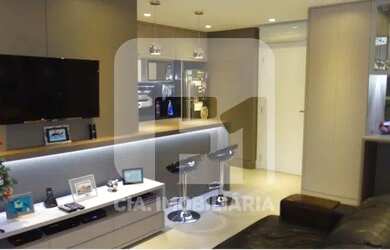 Imagem: O studio possui 1 Dormitório, 1 Banheiro, 2 Vagas na garagem