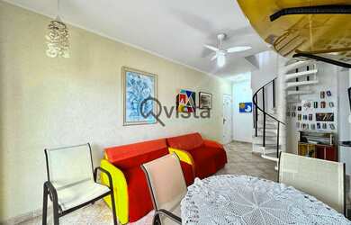 Imagem: O apartamento na cobertura possui 2 Dormitórios, 2 Banheiros