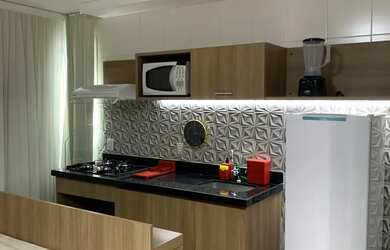 Imagem: O studio possui 1 Dormitório, 1 Banheiro, 1 Vaga na garagem