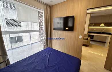 Imagem 12: Apartamento para alugar 1 quarto mobiliado lazer Boqueirão Santos