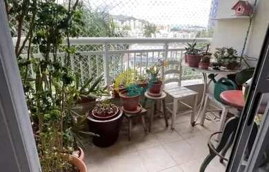 Imagem: O apartamento possui 3 Dormitórios, 2 Banheiros, 1 Vaga na