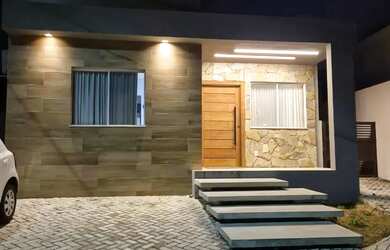 Imagem: A casa em condomínio possui 3 Dormitórios, 2 Banheiros, 2