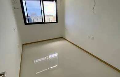 Imagem: O apartamento possui 1 Dormitório, 1 Banheiro, 1 Vaga na garagem