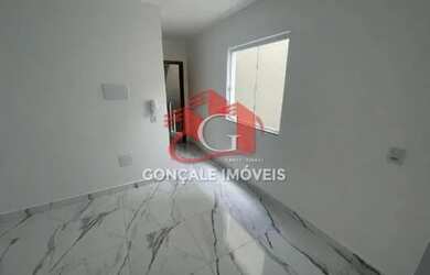 Imagem: A casa em condomínio possui 2 Dormitórios, 1 Banheiro e 45m²