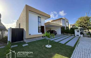 Imagem: A casa em condomínio possui 3 Dormitórios, 4 Banheiros, 4