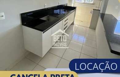 Imagem: O apartamento possui 1 Dormitório, 1 Banheiro, 1 Vaga na garagem