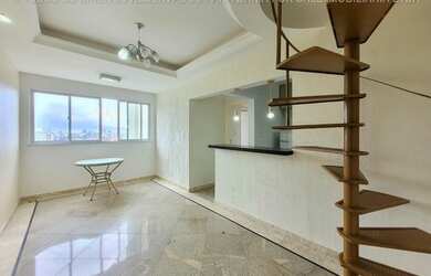 Imagem: O apartamento na cobertura possui 2 Dormitórios, 3 Banheiros