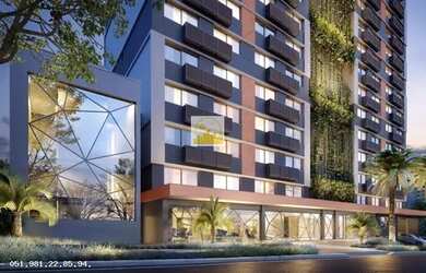 Imagem: O apartamento possui 1 Dormitório, 1 Banheiro, 26m² de Área