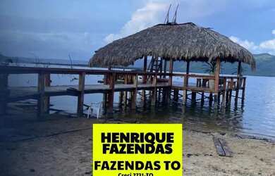 Imagem 8: Chácara individual beira lago em Luzimangues muito lazer