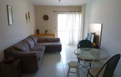 Imagem 2: Quarto e sala temporada na orla de ponta verde