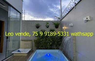 Imagem 2: Leo vende, bairro Sim, 3 4 suíte, piscina, goumert, energia solar, veja...