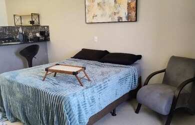 Imagem: O quarto possui Imóvel novo, Imóvel mobiliado e está localizado