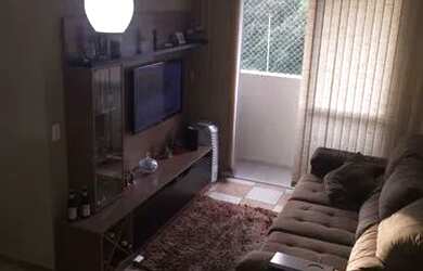 Imagem: O apartamento possui 2 Dormitórios, 1 Banheiro, 1 Vaga na garagem