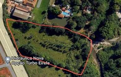 Imagem: O terreno possui 20.000m² de Área e está localizado em Fazenda