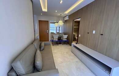 Imagem 8: Apartamento para alugar 1 quarto mobiliado lazer Boqueirão Santos