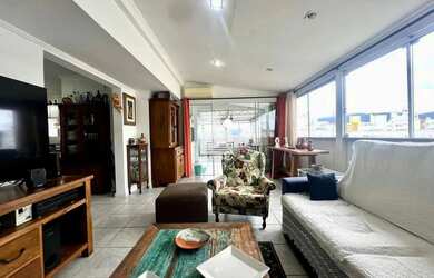 Imagem: O apartamento na cobertura possui 3 Dormitórios, 2 Banheiros