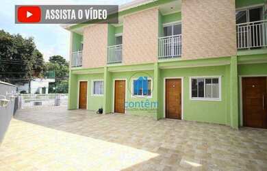 Imagem: A casa em condomínio possui 2 Dormitórios, 2 Banheiros, 2