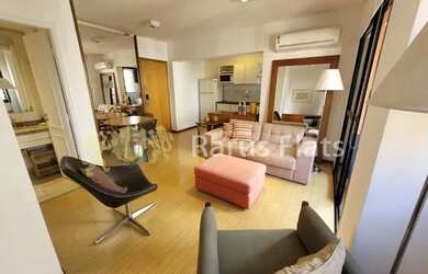 Imagem: O studio possui 1 Dormitório, 1 Banheiro, 1 Vaga na garagem