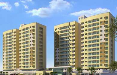 Imagem: O apartamento possui 2 Dormitórios, 2 Banheiros, 2 Vagas na