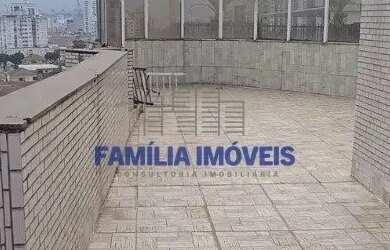 Imagem: O apartamento na cobertura possui 4 Dormitórios, 5 Banheiros