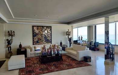 Imagem: O apartamento na cobertura possui 4 Dormitórios, 4 Banheiros