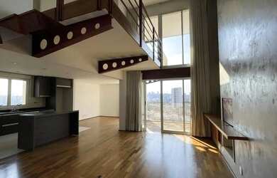 Imagem: O apartamento possui 1 Dormitório, 2 Banheiros, 2 Vagas na