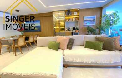 Imagem: O apartamento possui 3 Dormitórios, 5 Banheiros, 2 Vagas na