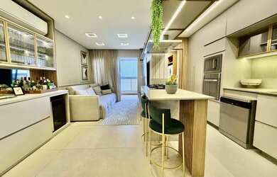 Imagem: O apartamento possui 3 Dormitórios, 4 Banheiros, 2 Vagas na