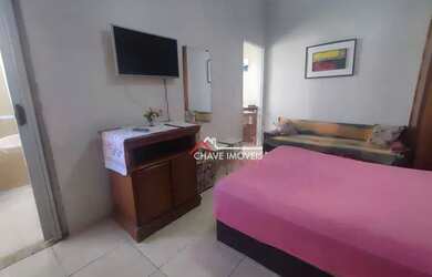 Imagem: O studio possui 1 Dormitório, 1 Banheiro, 1 Vaga na garagem