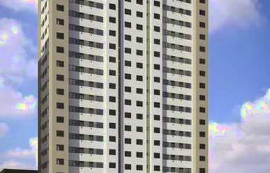 Imagem: O apartamento possui 2 Dormitórios, 1 Banheiro, 1 Vaga na garagem