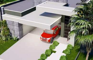 Imagem: A casa possui 3 Dormitórios, 5 Banheiros, 4 Vagas na garagem